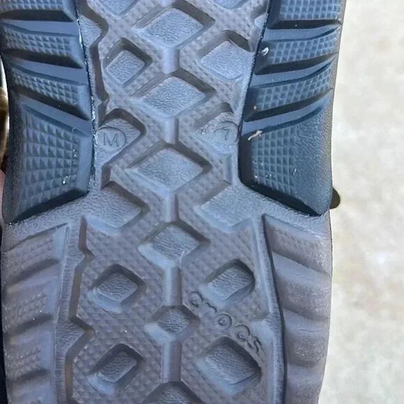 Crocs Swiftwater Mesh Closed Toe Deck Brown Sandals Men’s Size 7 - Picture 7 of 8